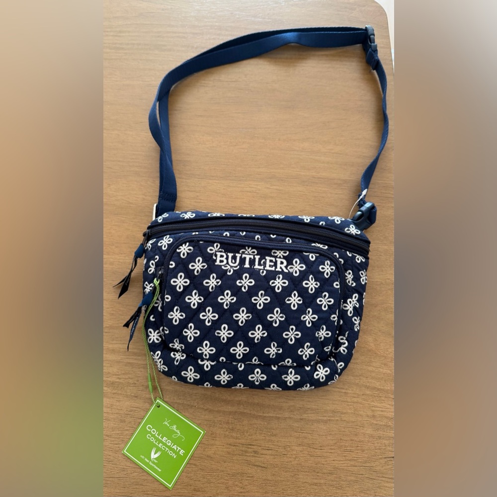 Vera Bradley Collegiate Butler Bulldogs Crossbody Belt Bag NWT